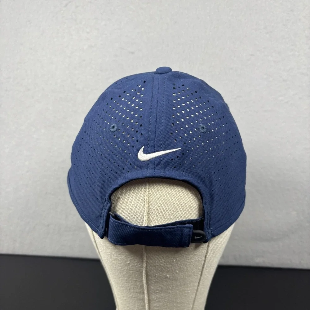 UVA Blue Nike Golf Ultralight Perforated Golf Cap Adjustable Hat 727040-410 Cavs